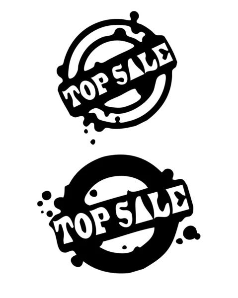 Top sale Stamp — Stock Vector