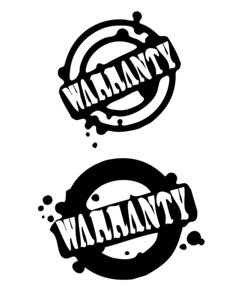 Warranty Stamp — Stock Vector