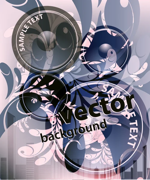 VECTOR Music Event Fondo — Archivo Imágenes Vectoriales