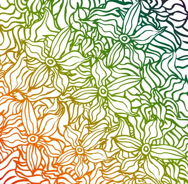 Fond floral Texture moderne . — Image vectorielle