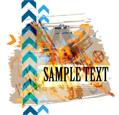 Soyut grunge arkaplanı