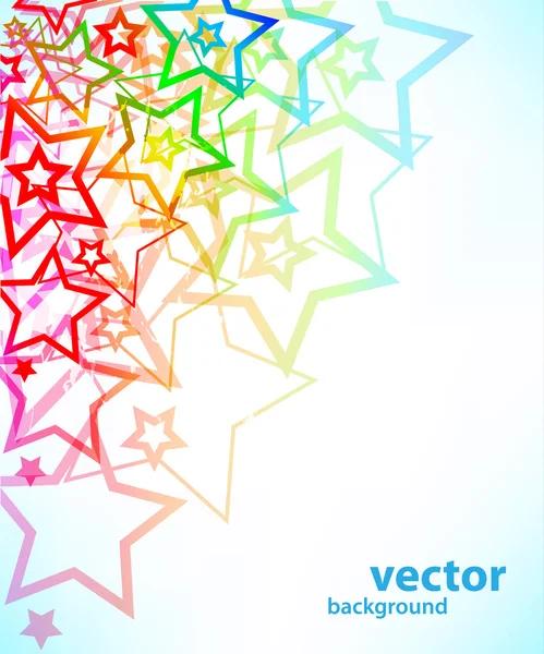 Hvězdné pozadí abstraktní — Stockový vektor