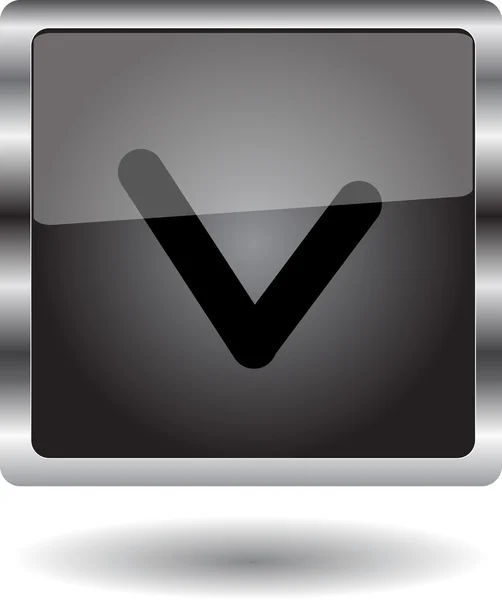 Check button — Stock Vector