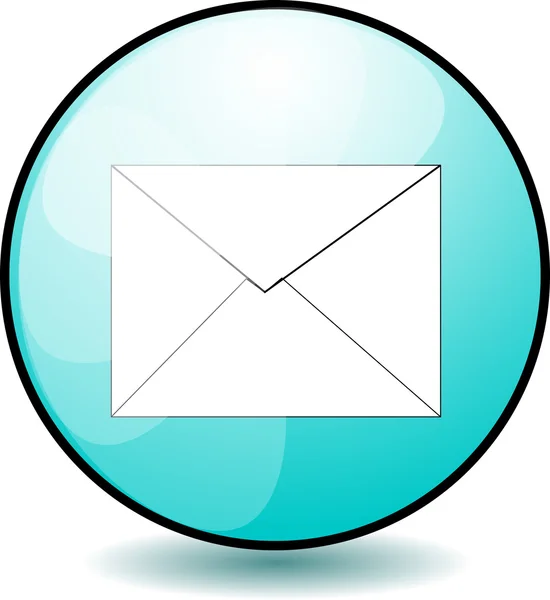 Pulsanti web e-mail . — Vettoriale Stock