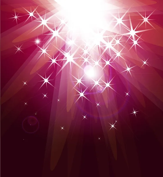 Magisch licht. vector abstracte achtergrond — Stockvector