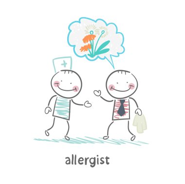 Alerji hastanın hastalık diyor