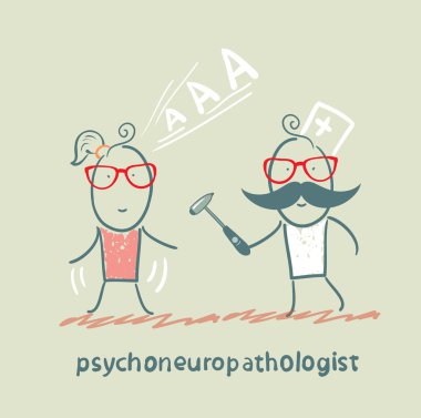 psychoneuropathologist kontrol hastanın sinirler