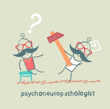 psychoneuropathologist kontrol hastanın sinirler