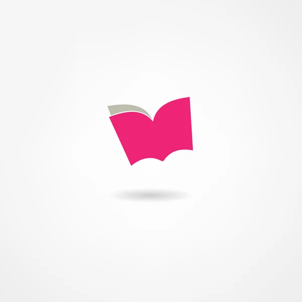 Icono del libro — Vector de stock