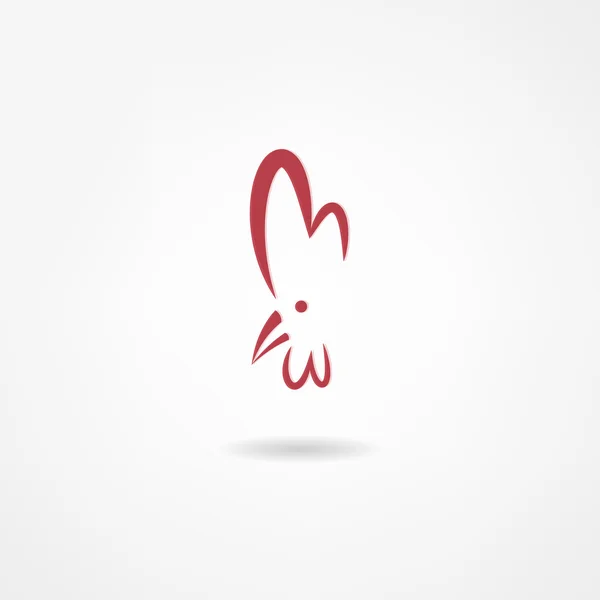 Icono de polla — Archivo Imágenes Vectoriales