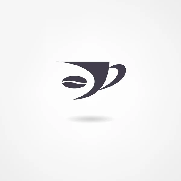 Koffie-icoon — Stockvector