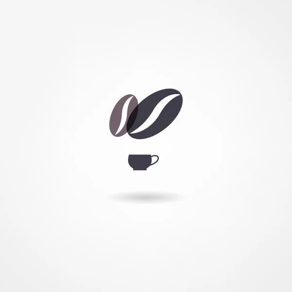 Icono del café — Vector de stock