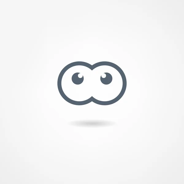 Icono del ojo — Vector de stock