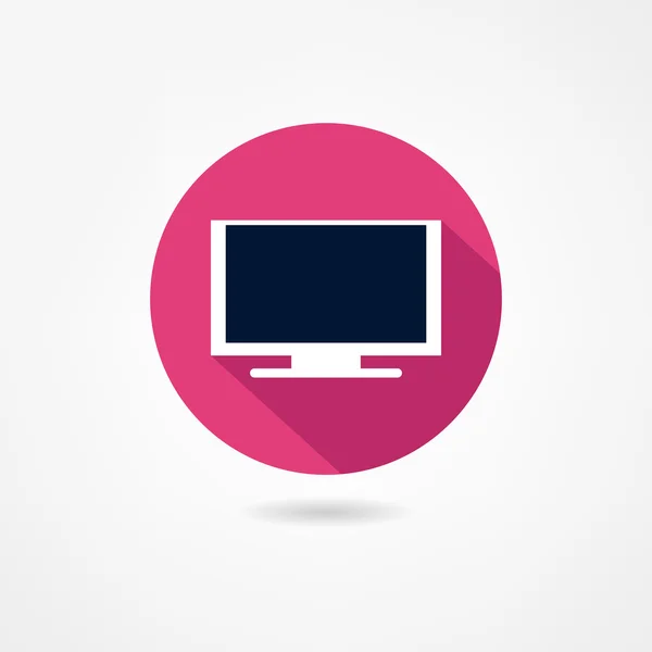 Icono de TV — Vector de stock