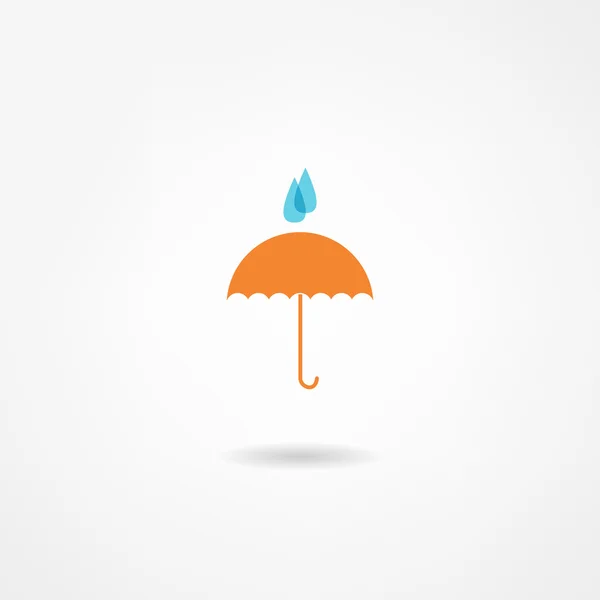 Umbrella icon — Stock Vector