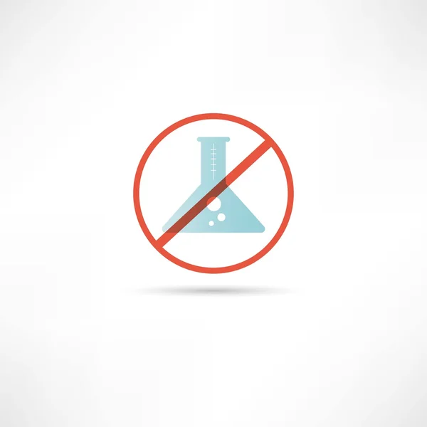 Icono de química — Vector de stock