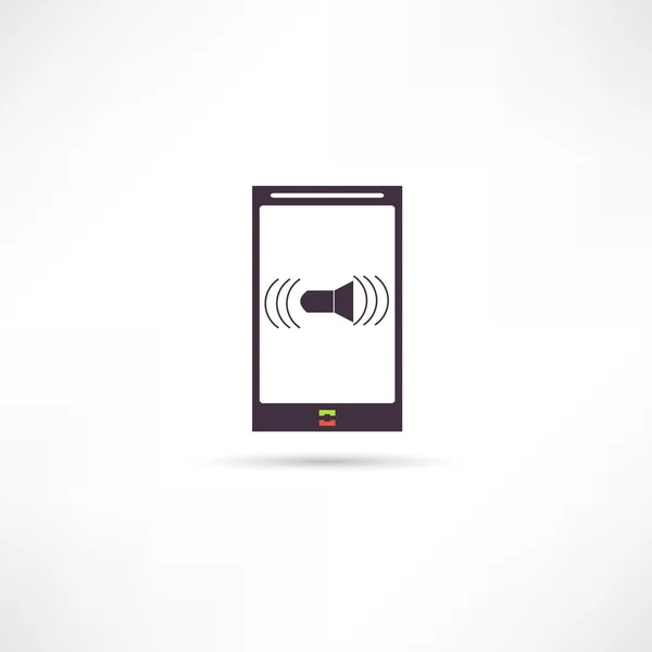 Mobiele telefoons pictogram — Stockvector