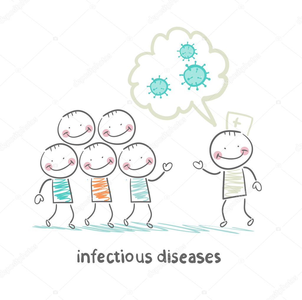infectious diseases talks about the infection to humans