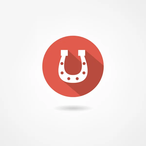 Horseshoe icon — Stock Photo, Image