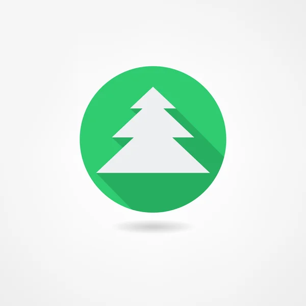Fir-tree icon — Stock Photo, Image