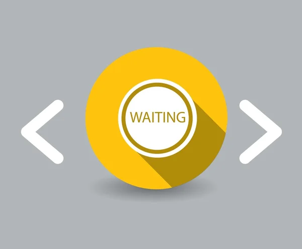 Waiting icon — Stock Photo, Image