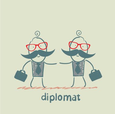 Diplomatlar el sallamak