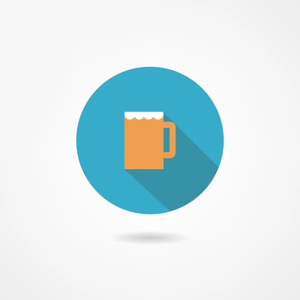 Ikona piwa — Wektor stockowy