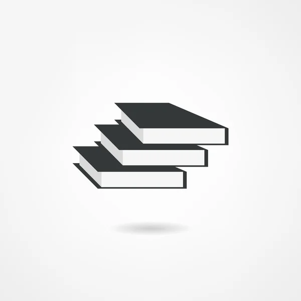 Icono del libro — Vector de stock