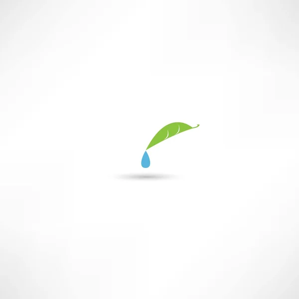 Icono ecológico — Vector de stock