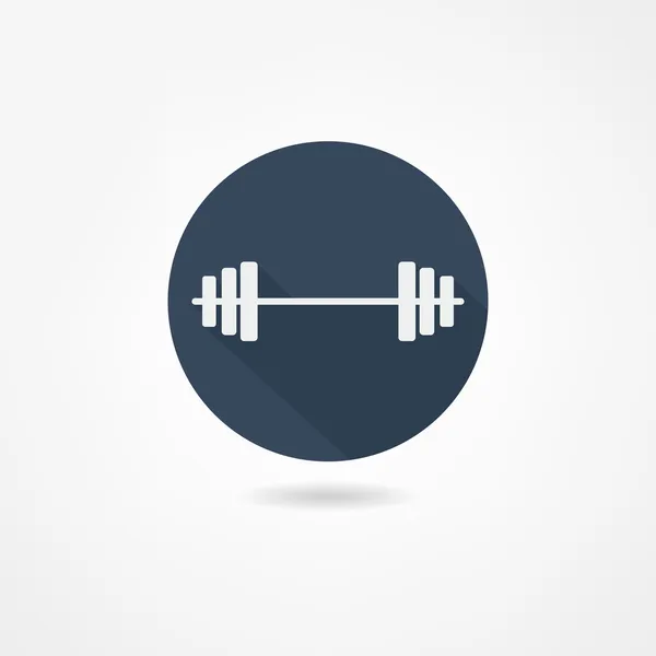 Dumbbell icon — Stock Illustration Dumbbell icon Royalty Free Stock Illustrations