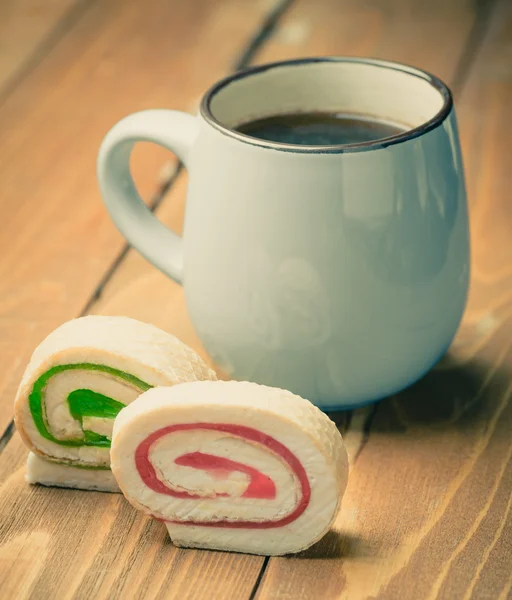 Tea and biscuits — Stock Photo, Image