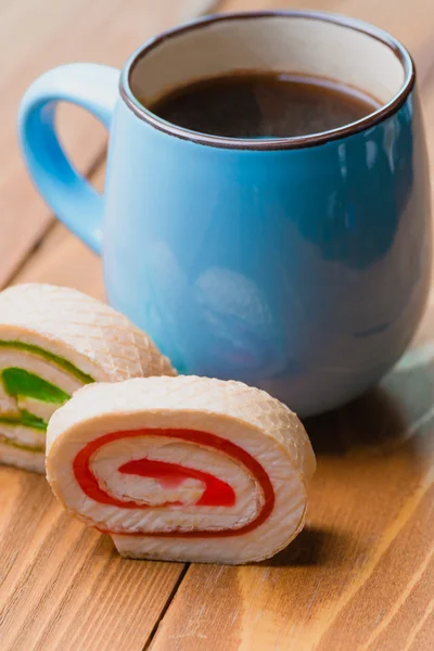 Tea and biscuits — Stock Photo, Image