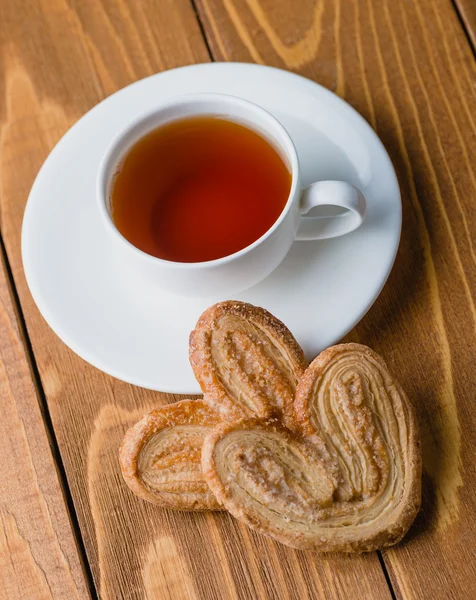 Té y galletas — Foto de Stock