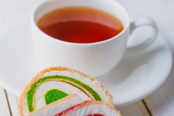 Tea and biscuits — Stock Photo, Image