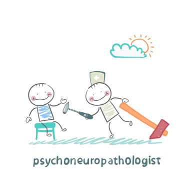 psychoneuropathologist kontrol hastanın sinirler