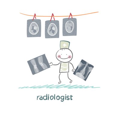 radyolog x-ray görüntüleri ile