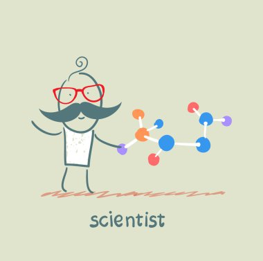 bilim adamı formülü tutar