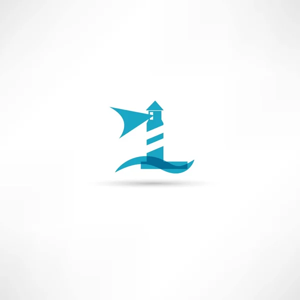 Latarnia morska ikony — Wektor stockowy
