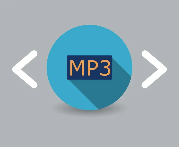 Mp3 icon — Stock Vector