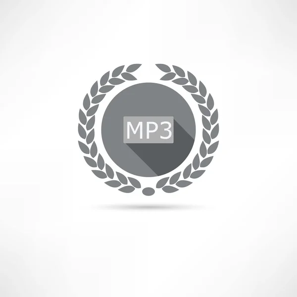 Mp3 icon — Stock Vector