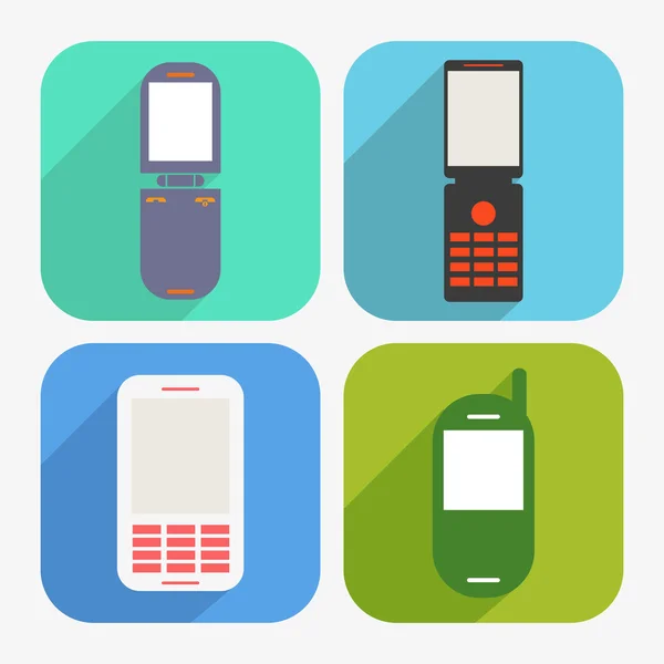 Iconos móviles — Archivo Imágenes Vectoriales