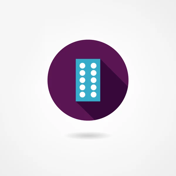 Tablety ikona — Stockový vektor