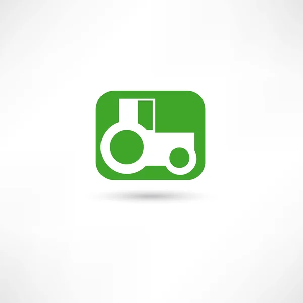 Icône tracteur — Image vectorielle