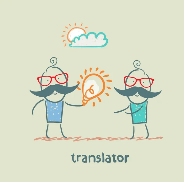 Translator — Stock Vector