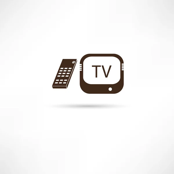 Ikonen för TV — Stock vektor