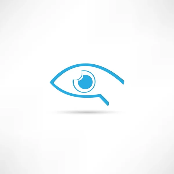 Abstract eye icon — Stock Vector