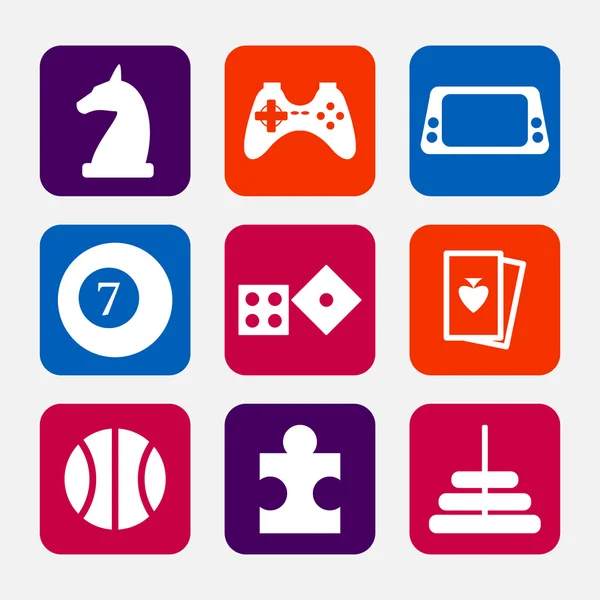 Games iconen — Stockvector