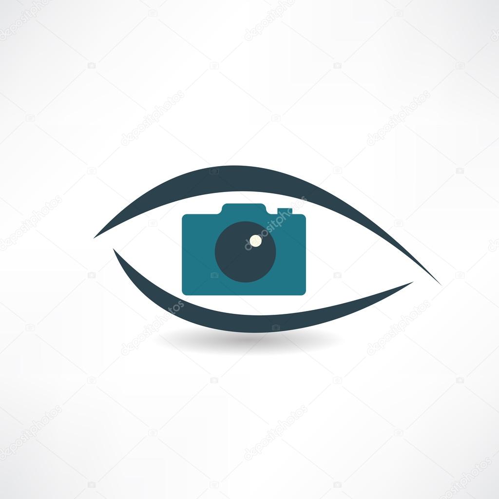 Photographer abstraction operation icon