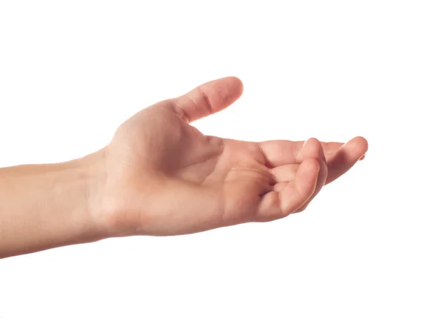 Uitgestoken hand — Stockfoto