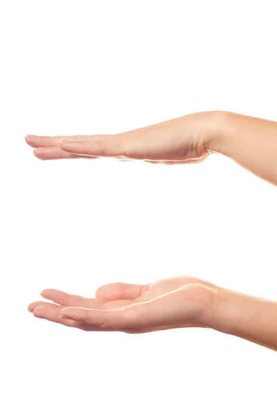 Two human hands — Stock Photo, Image